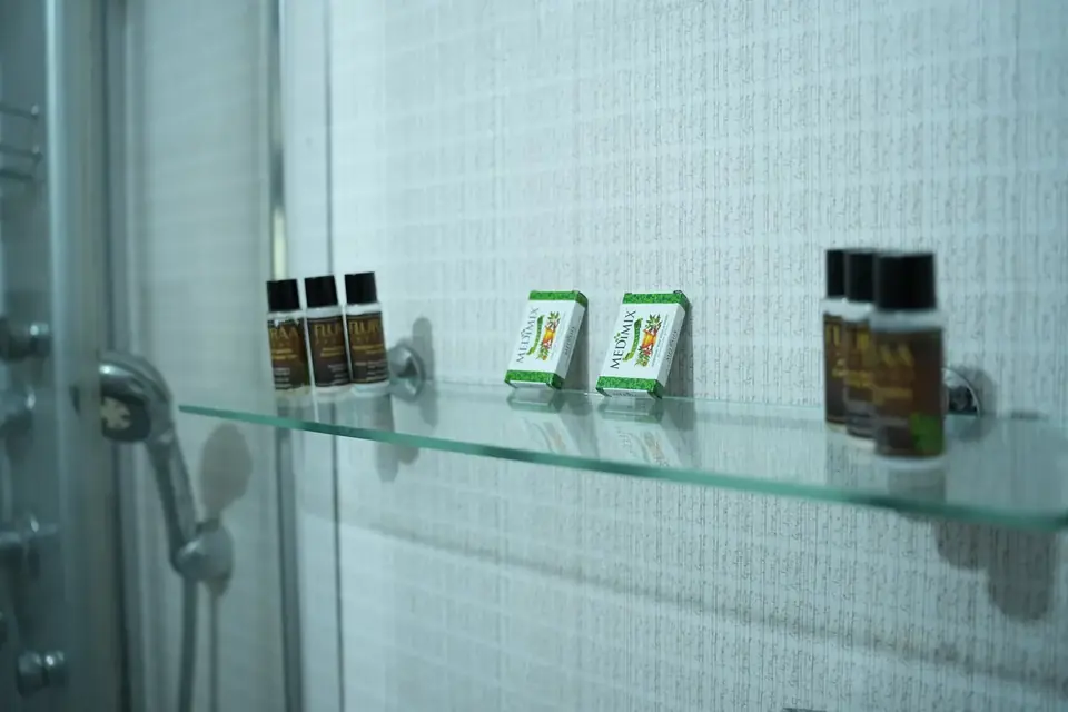 Toiletries provided, BelleVue Riverside Villa, Kozhikode