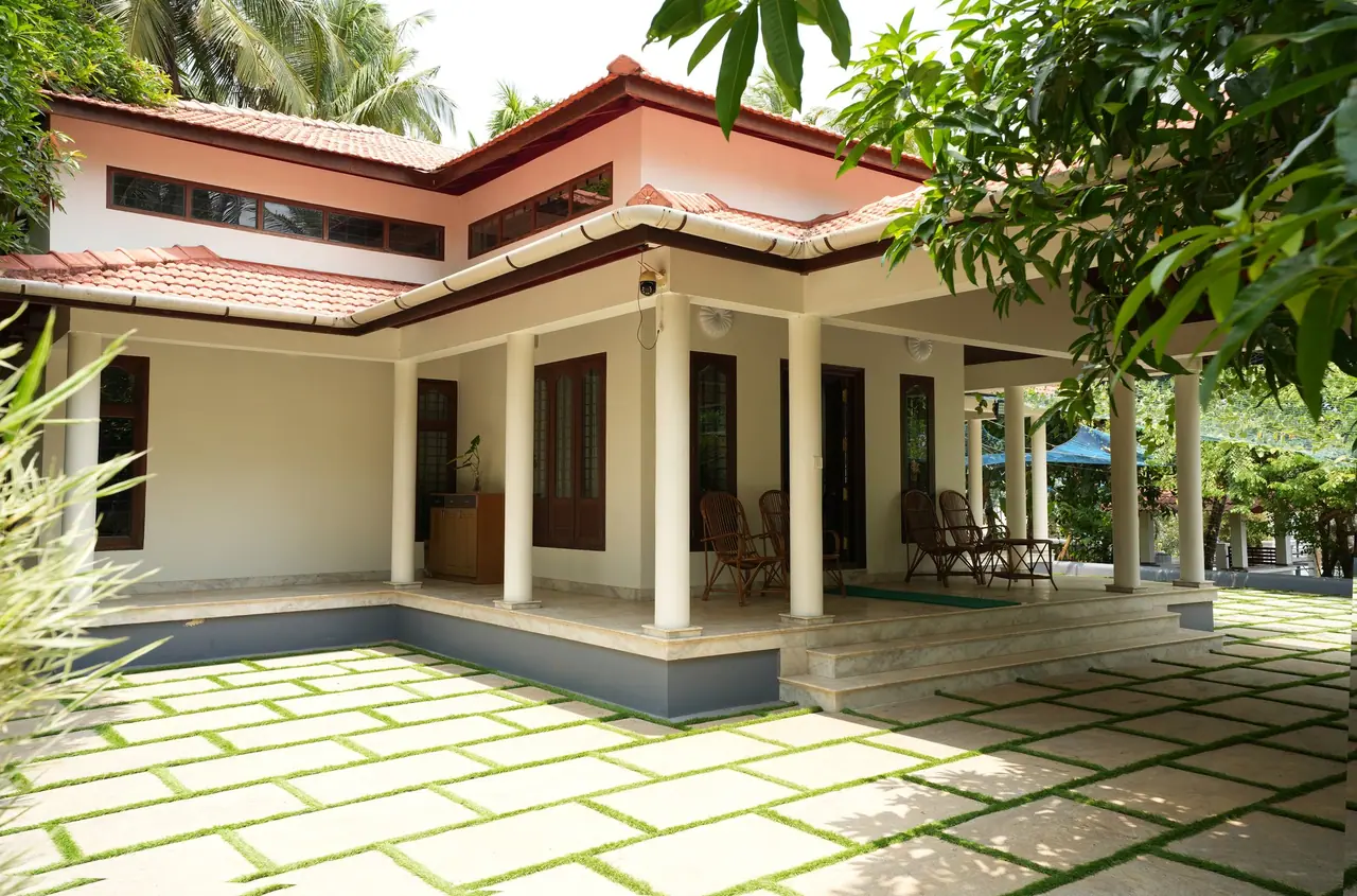 The main house, BelleVue Riverside Villa, Kozhikode