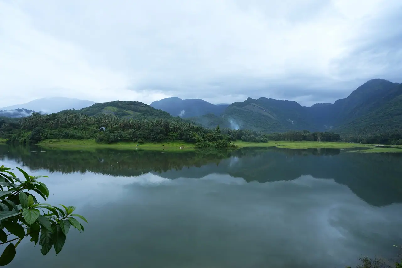 Reservoir in the hills near Kozhikode