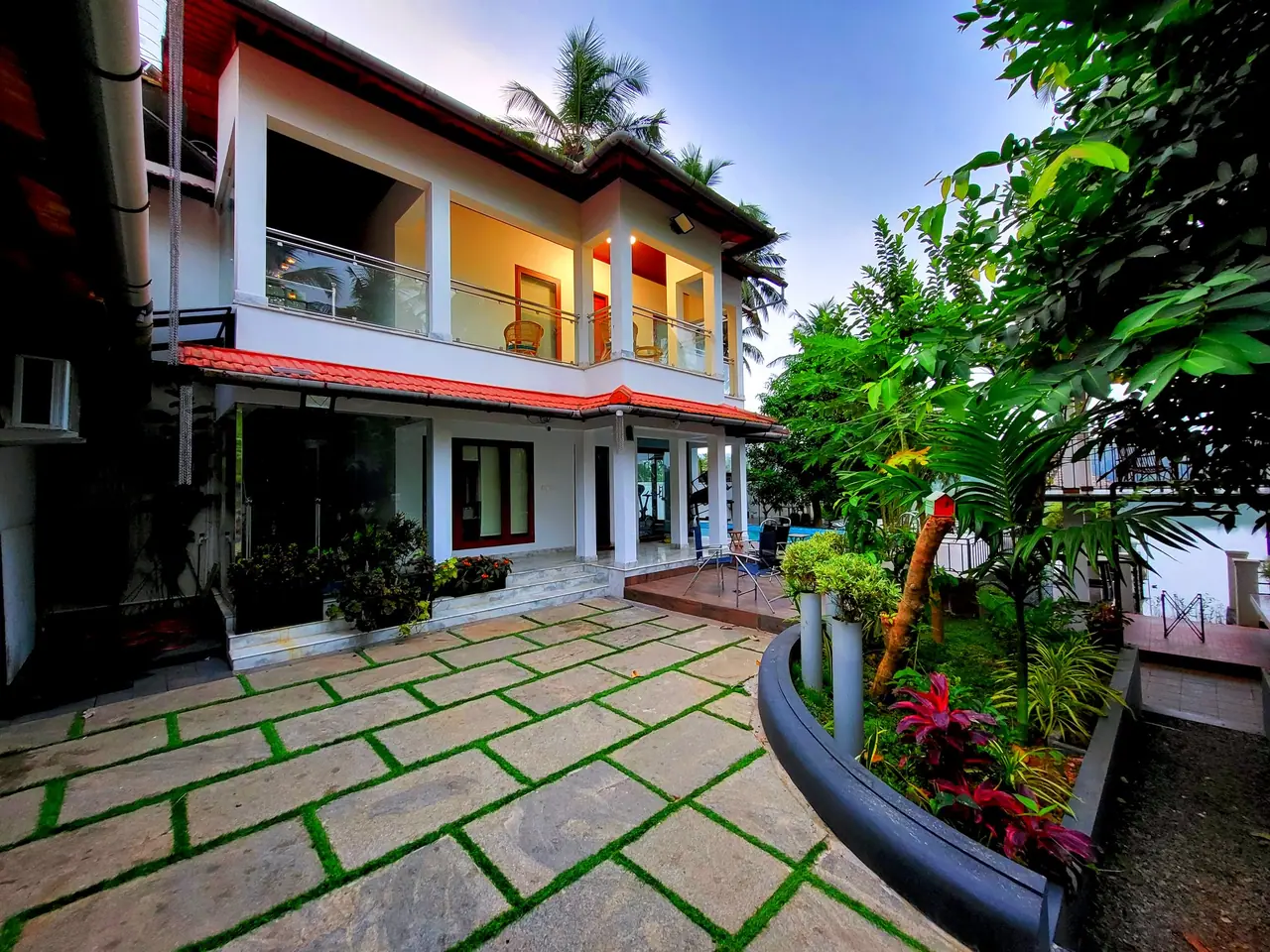 The two-storey wing, BelleVue Riverside Villa, Kozhikode